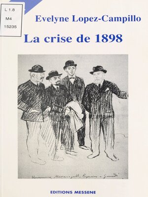 cover image of La Crise de 1898